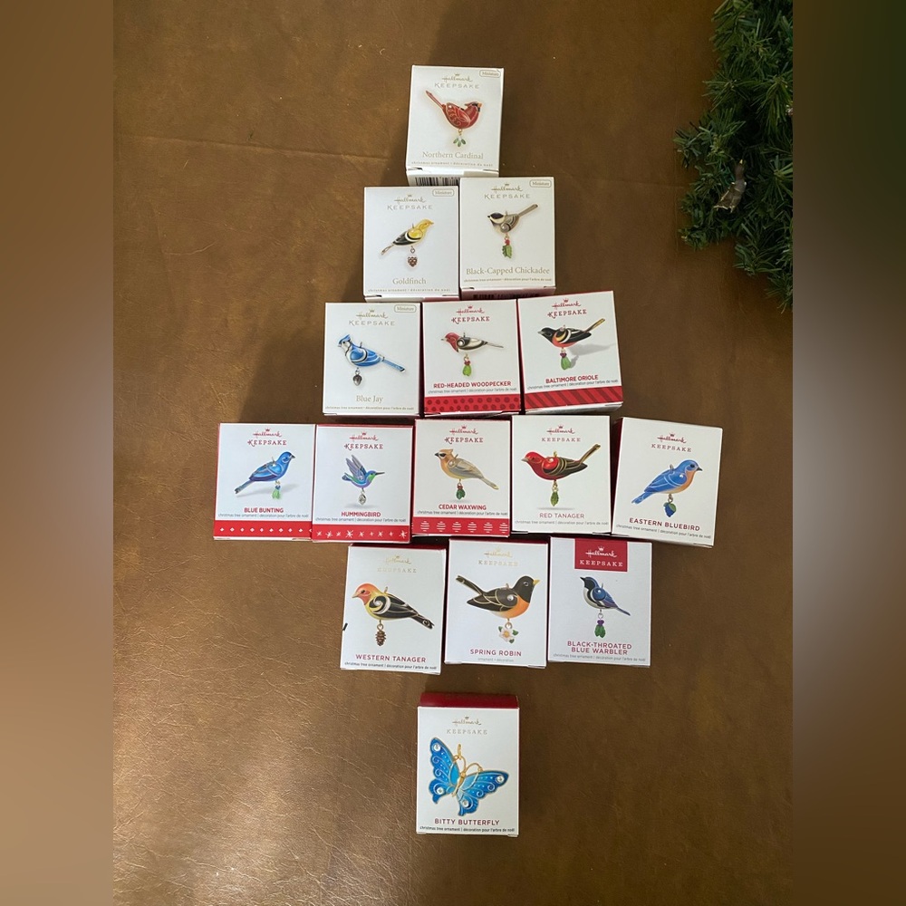 Beauty of Birds series+Butterfly&wreath